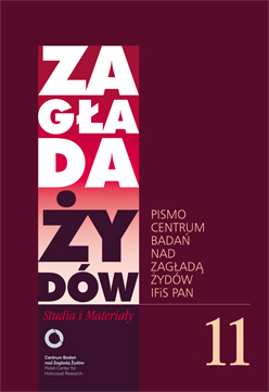 Zagłada Żydów. Studia i Materiały; nr 11/2015